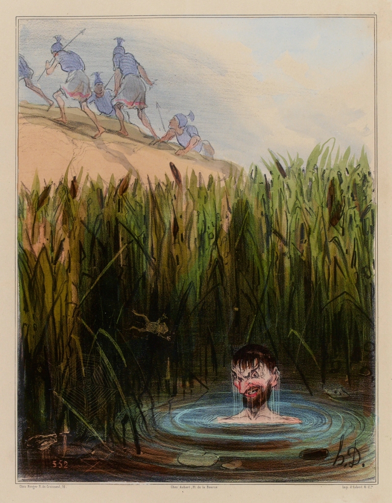 Marius à Minturnes by Honoré Daumier