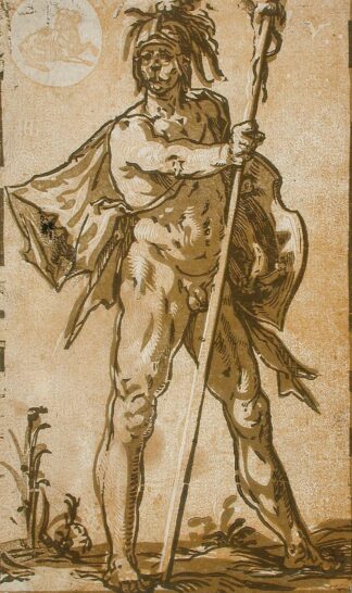 Mars by Hendrick Goltzius