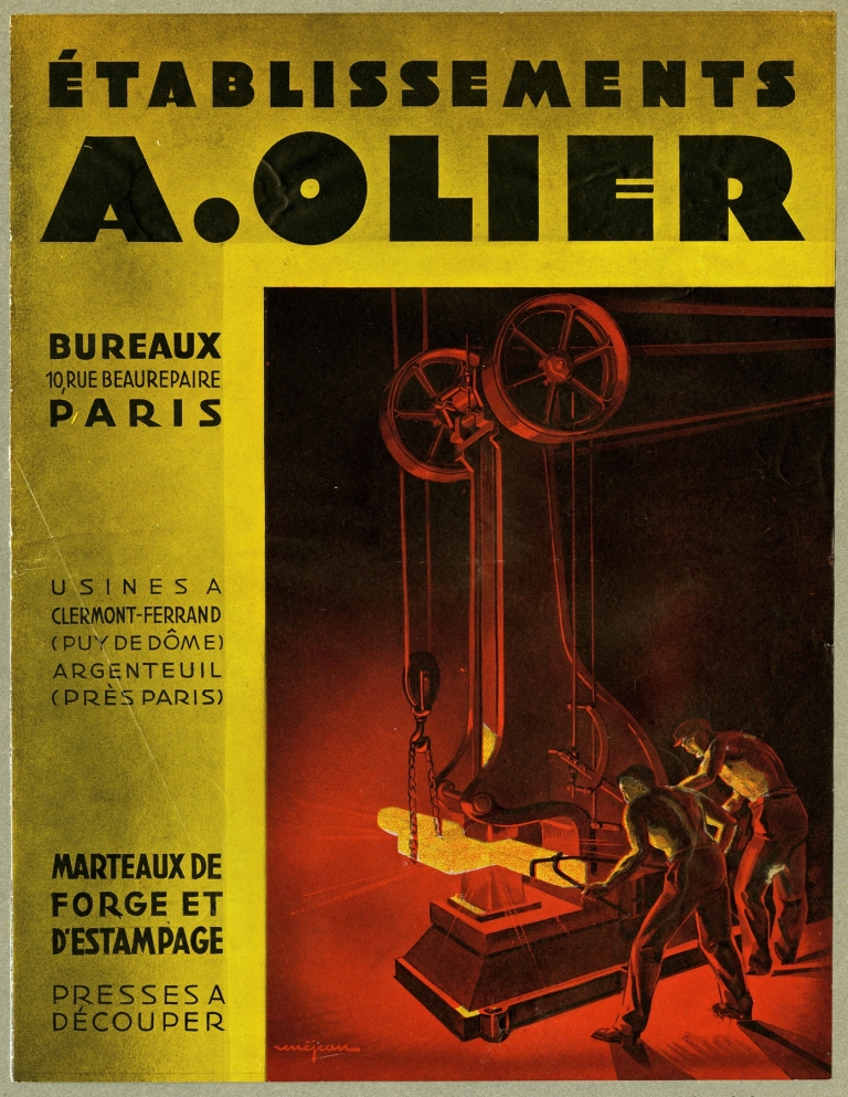 Marteaux de forge et d’estampage, presses à découper by Méjean