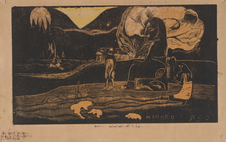Maruru by Paul Gauguin