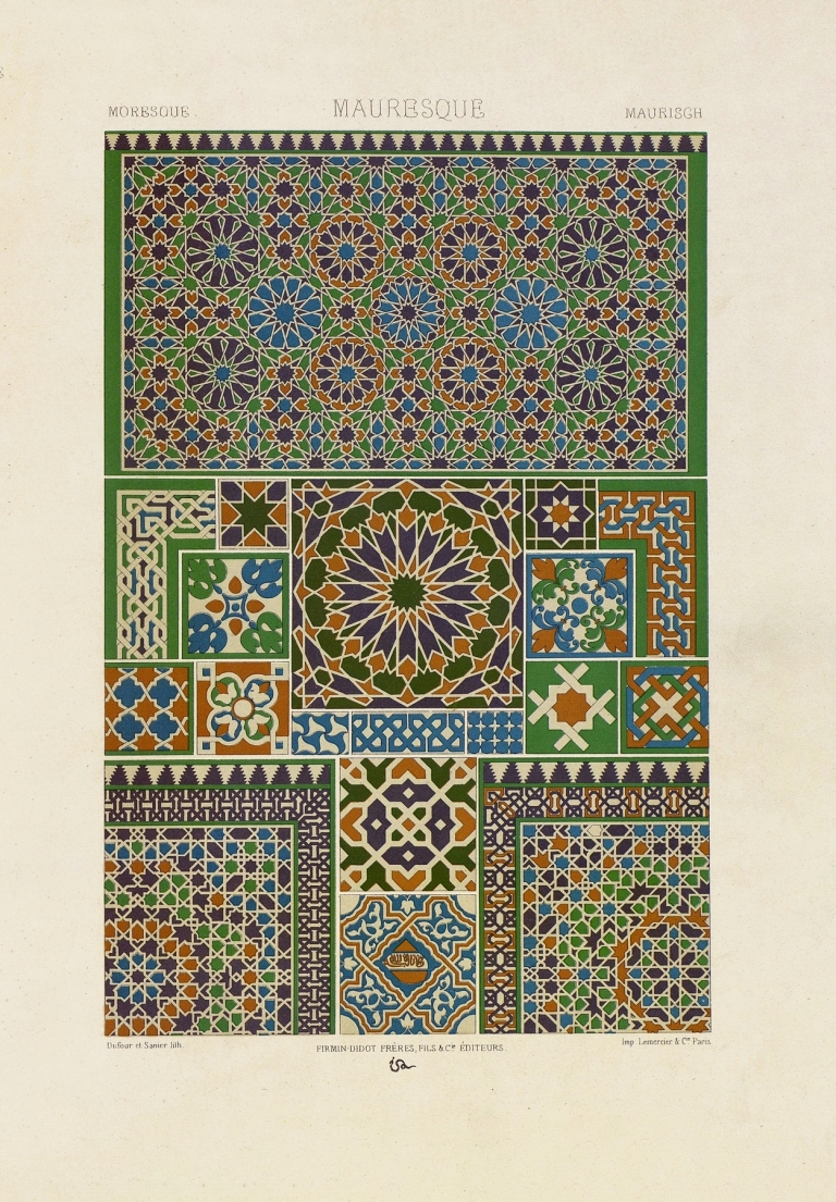 Mauresque by Auguste Racinet