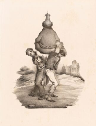 Mauvaise charge by Charles-Joseph Traviès de Villers