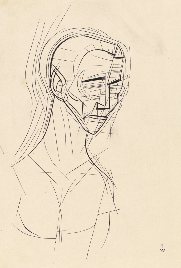 Melancholie I by Karl Wiener