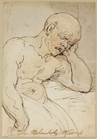Melancholy madness by Thomas Rowlandson