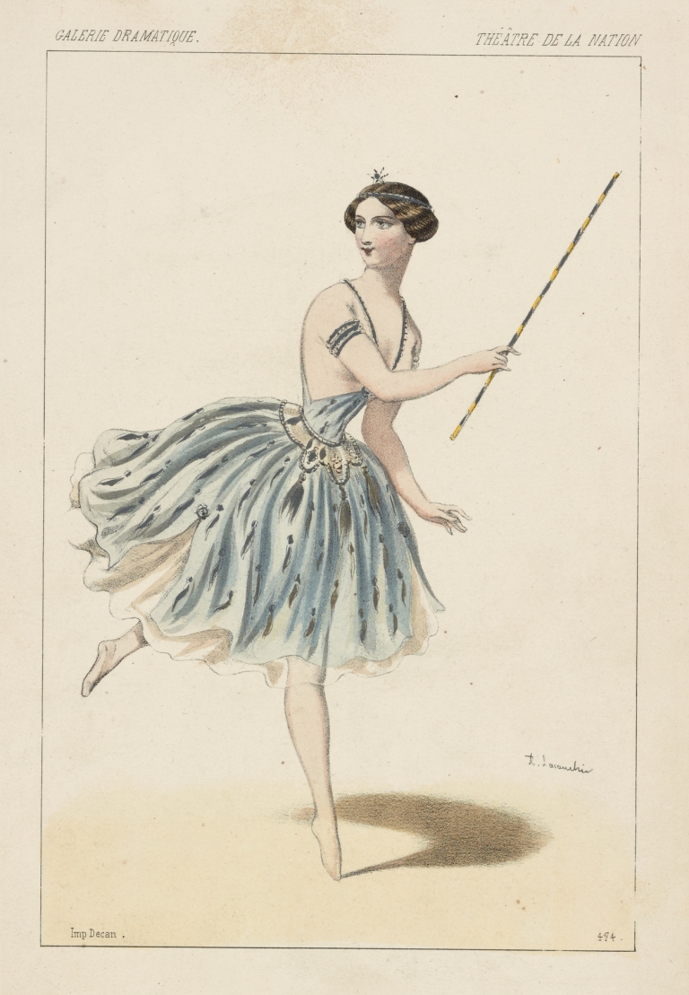 Melle. Carlotta Grisi dans La filleule des fées, 2e. acte by Alexandre Lacauchie