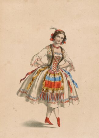 Melle Caroline, dans Les elfes. Théâtre de l’Opéra by Alexandre Lacauchie