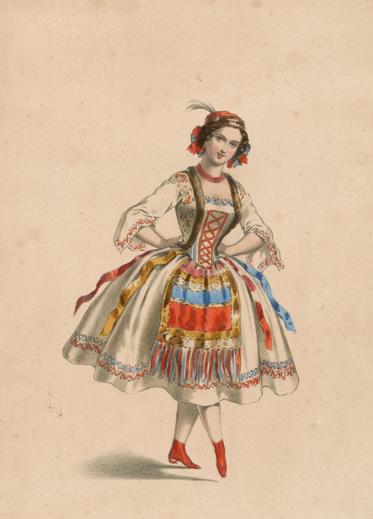 Melle Caroline, dans Les elfes. Théâtre de l’Opéra by Alexandre Lacauchie