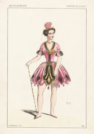 Melle. Clarisse, rôle de Sataniel, dans les Cinq cents diables by Alexandre Lacauchie
