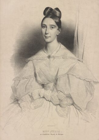 M’elle Julia, de l’Académie Royale de Musique by Achille Devéria