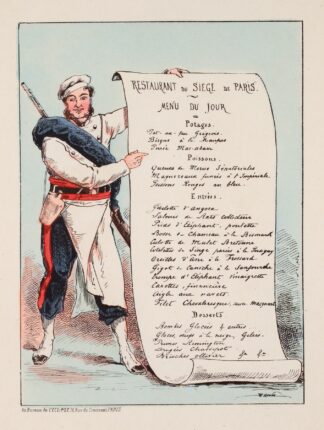Menu de siége. by Draner