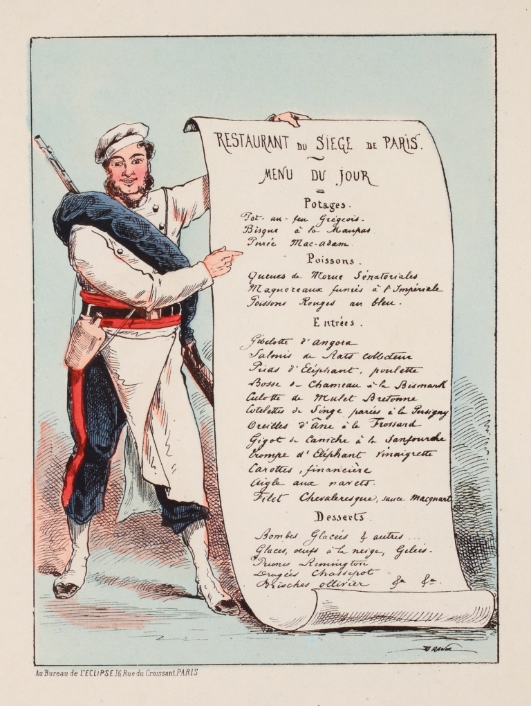 Menu de siége. by Draner