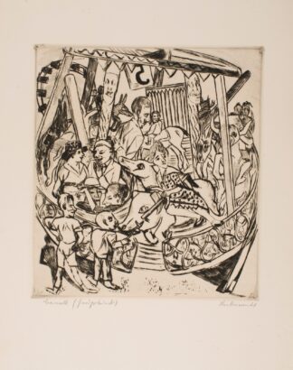 Merry-Go-Round by Max Beckmann