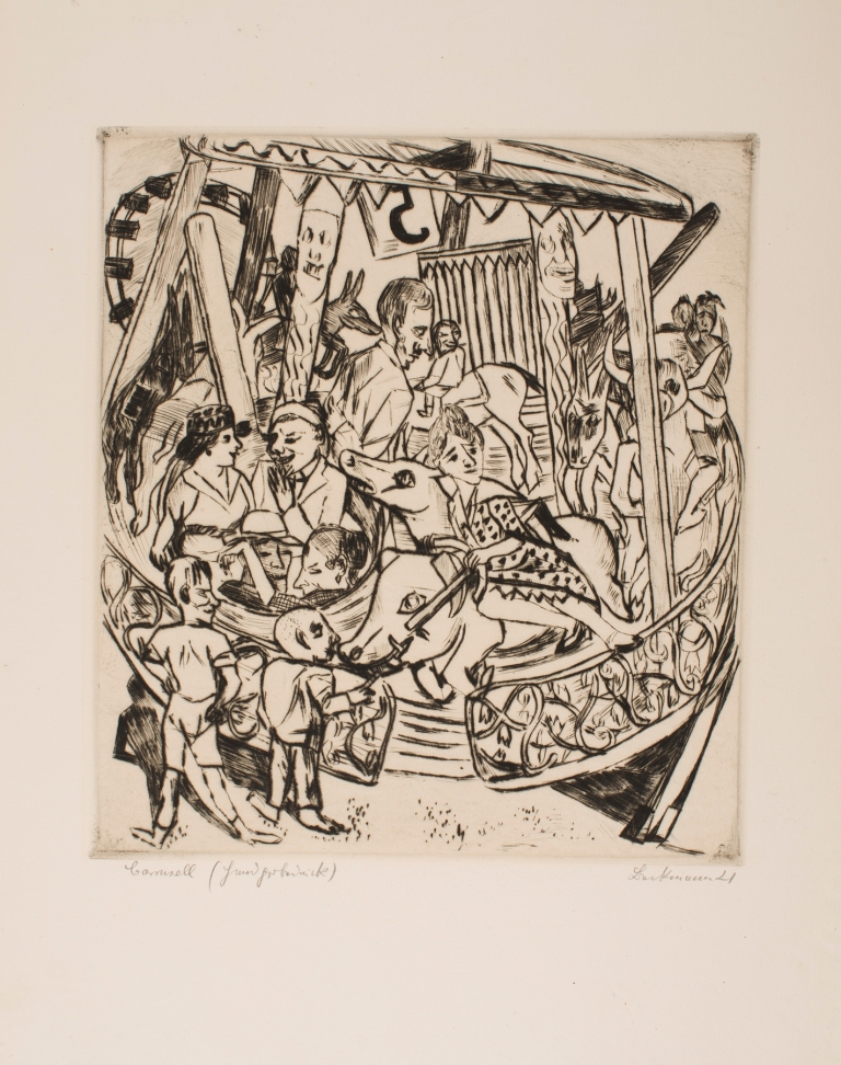 Merry-Go-Round by Max Beckmann
