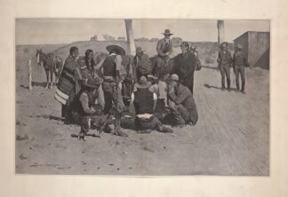Mexican monte by Frederic Remington
