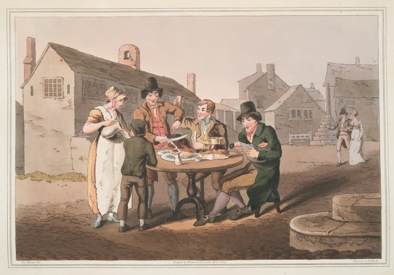 Midsummer eve, Plate 34 by George Walker