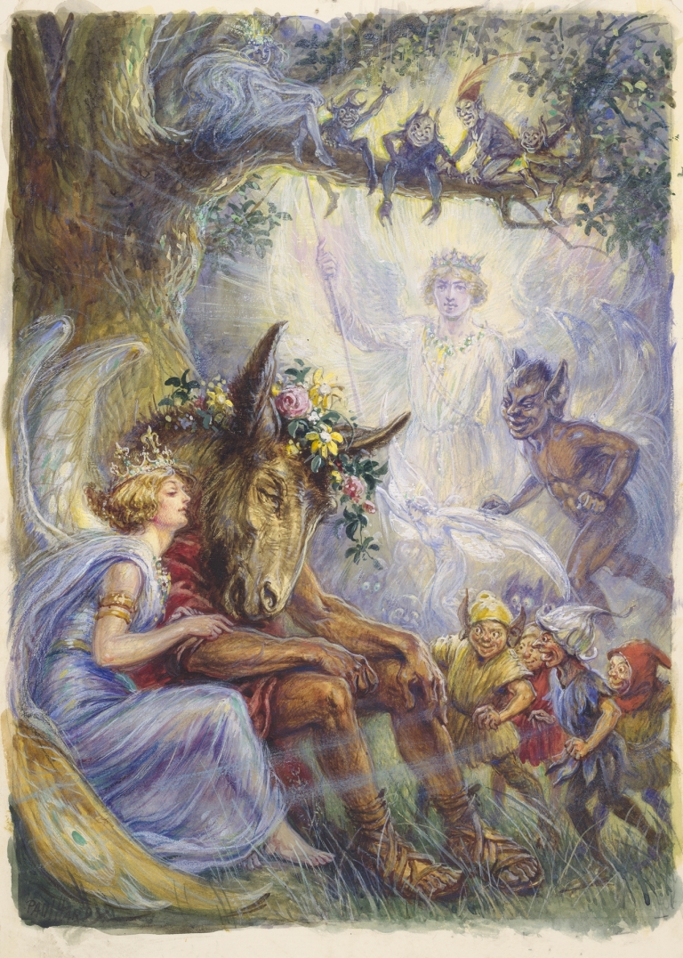 Midsummer night’s dream, IV, 1 by Paul Hardy