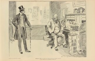 Millionaire; ‘How do I know, sir, that you have any business ability’ by Charles Dana Gibson