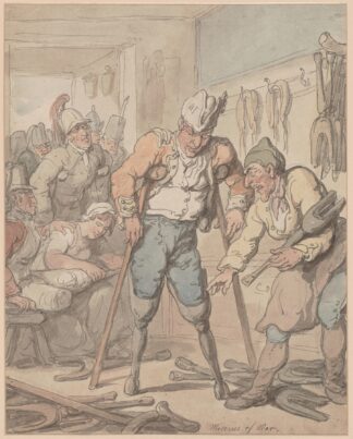 Miseries of war by Thomas Rowlandson