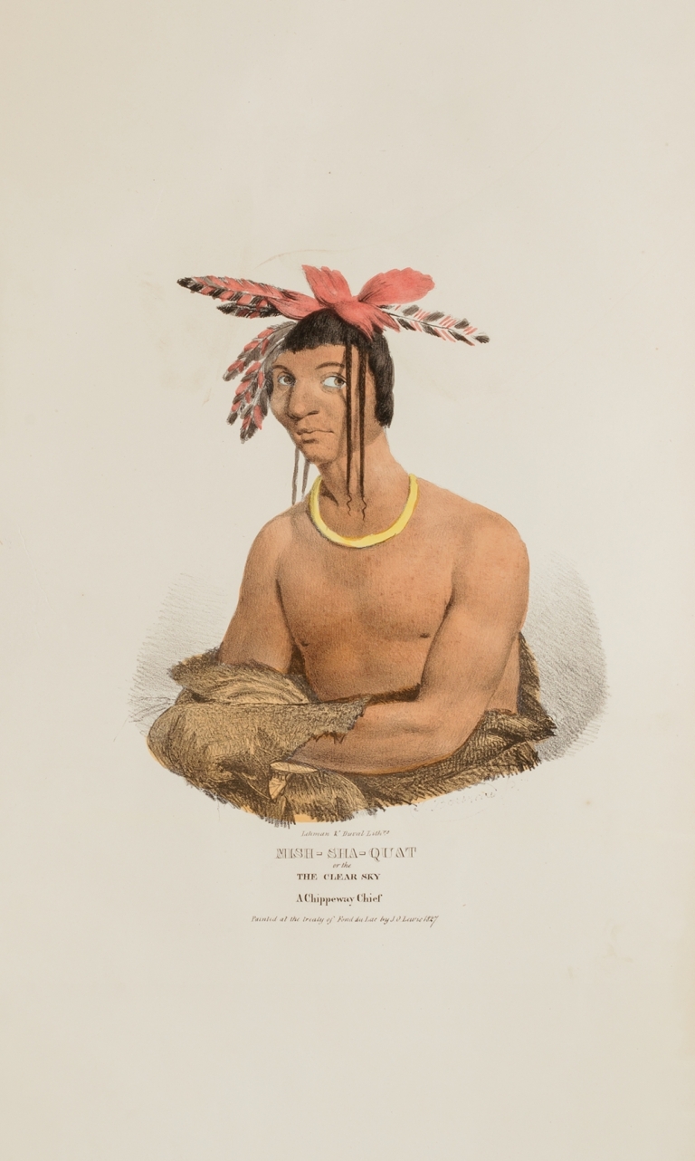 MISH-SHA-QUAT or the Clear Sky; A Chippeway Chief by James Otto Lewis