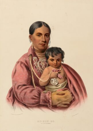 Mo-Hon-Go. Osage Woman by Charles Bird King
