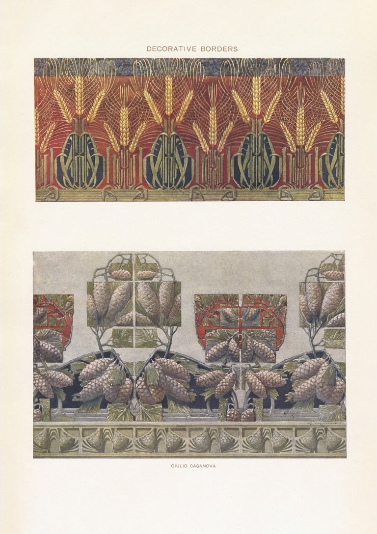 Modern decorative art Vol. II Pl.14 by Paul Wenzel (Publisher)