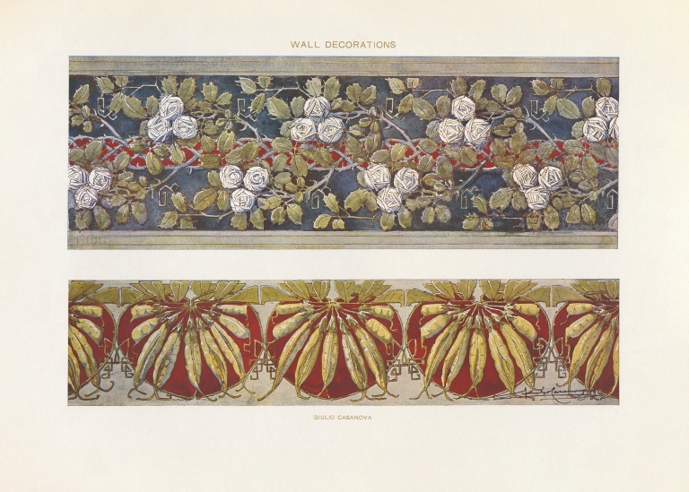 Modern decorative art Vol. III Pl.07 by Paul Wenzel (Publisher)