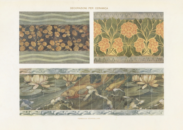 Modern decorative art Vol. III Pl.17 by Paul Wenzel (Publisher)
