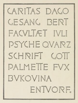 Modern German Capitals 2 by Frank Chouteau Brown