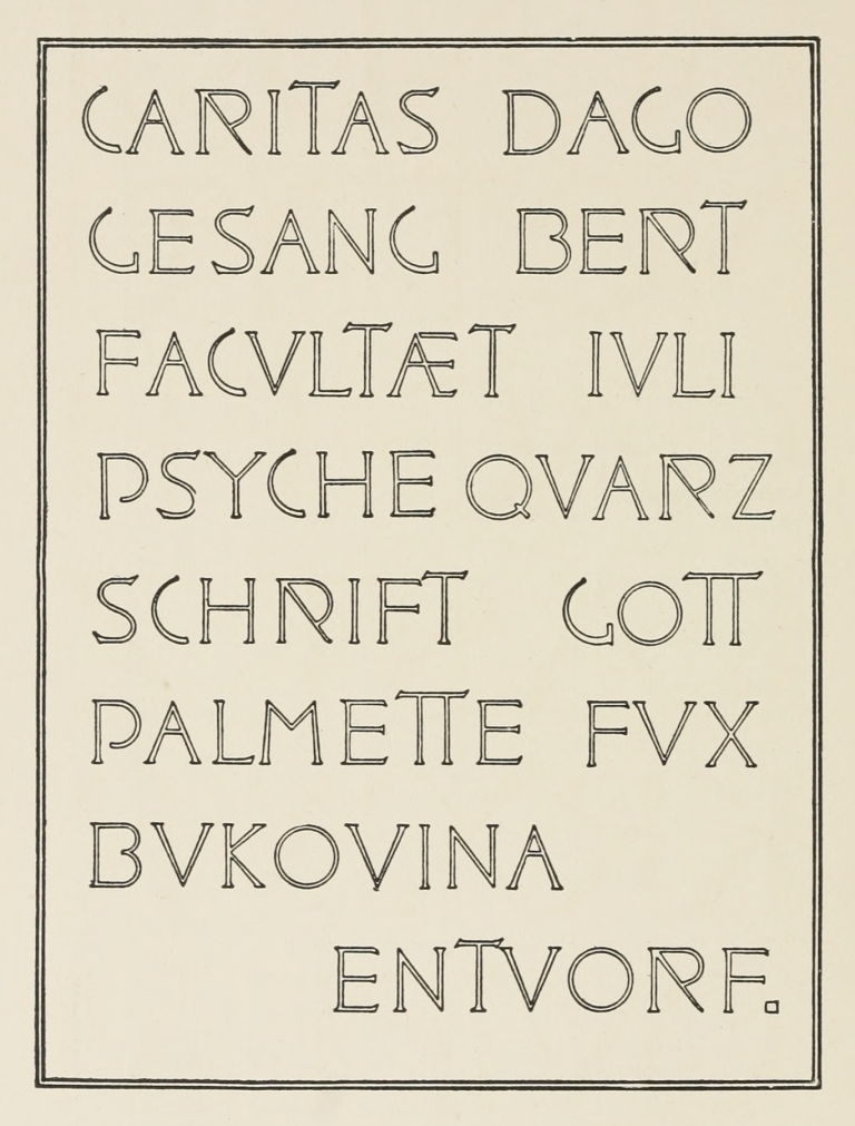 Modern German Capitals 2 by Frank Chouteau Brown