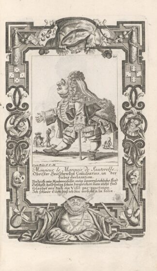 Monsieur le Marquis de Sauterelle, Pl. 20 by Elias Baeck