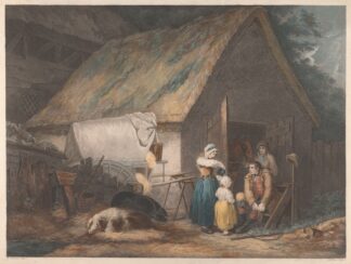 Morning or the Higlers preparing for Market by George Morland