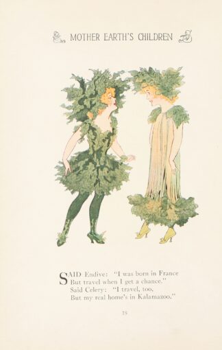 Mother Earth’s children; the frolics of the fruits and vegetables Pl.10 by Marion T. Ross