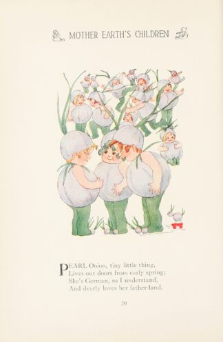 Mother Earth’s children; the frolics of the fruits and vegetables Pl.12 by Marion T. Ross