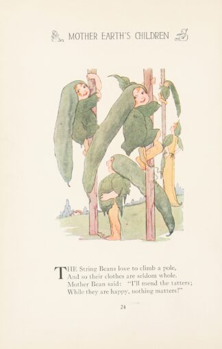 Mother Earth’s children; the frolics of the fruits and vegetables Pl.16 by Marion T. Ross