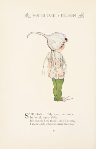 Mother Earth’s children; the frolics of the fruits and vegetables Pl.42 by Marion T. Ross