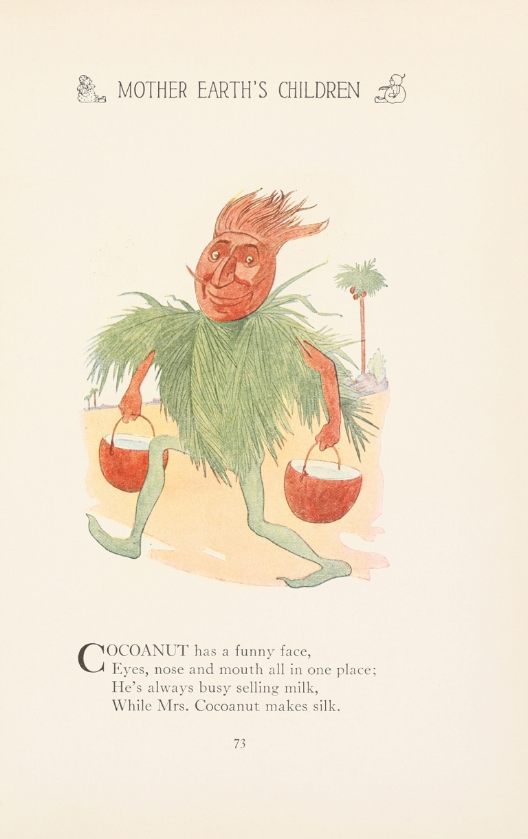 Mother Earth’s children; the frolics of the fruits and vegetables Pl.65 by Marion T. Ross