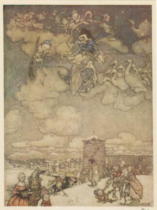 Mother Goose. by Arthur Rackham