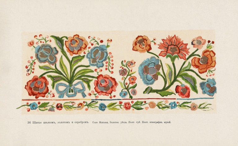 Motivy ukrainskago ornamenta Pl. 36 by Nikolay Samokish