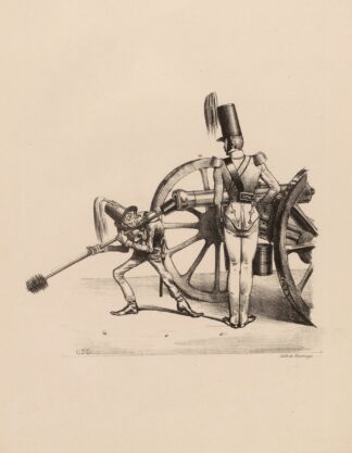 Mr. Mahieu, artilleur by Charles-Joseph Traviès de Villers