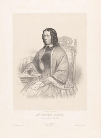 Mrs. Beecher Stowe. Auteur de ‘La case du père Tom’ by Marie-Alexandre Alophe