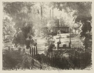 Munitions River by Joseph Pennell