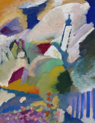 Murnau with church I by Wassily Kandinsky