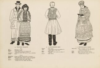 National costumes of the Slavic peoples Pl.13 by Margaret Hubbard