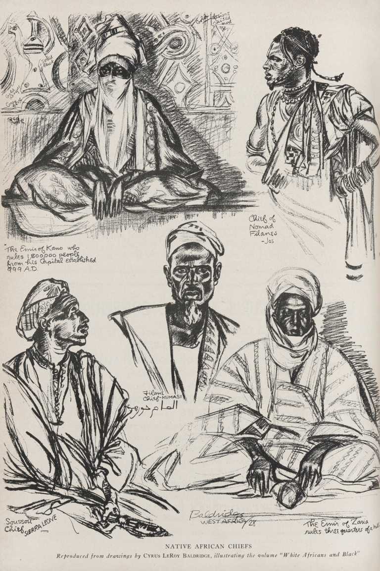 Native African Chiefs by Cyrus Leroy Baldridge