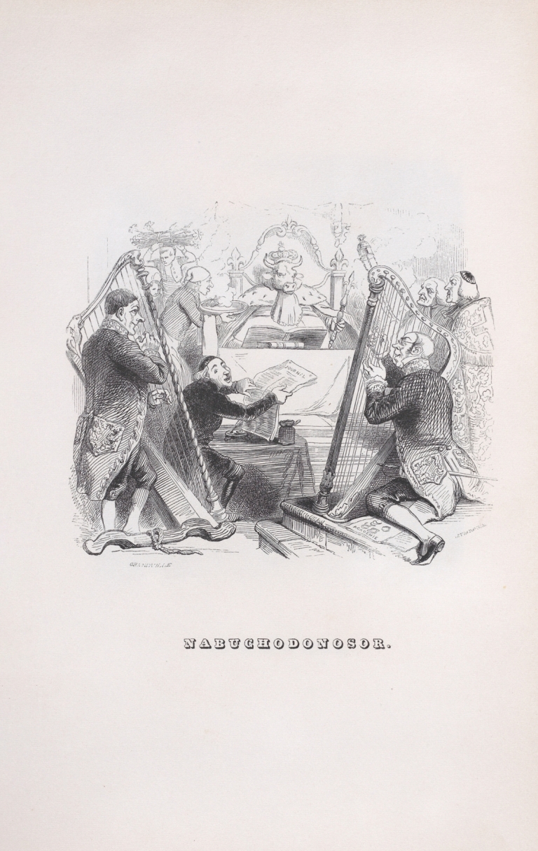 Nebuchadnezzar by J. J. Grandville