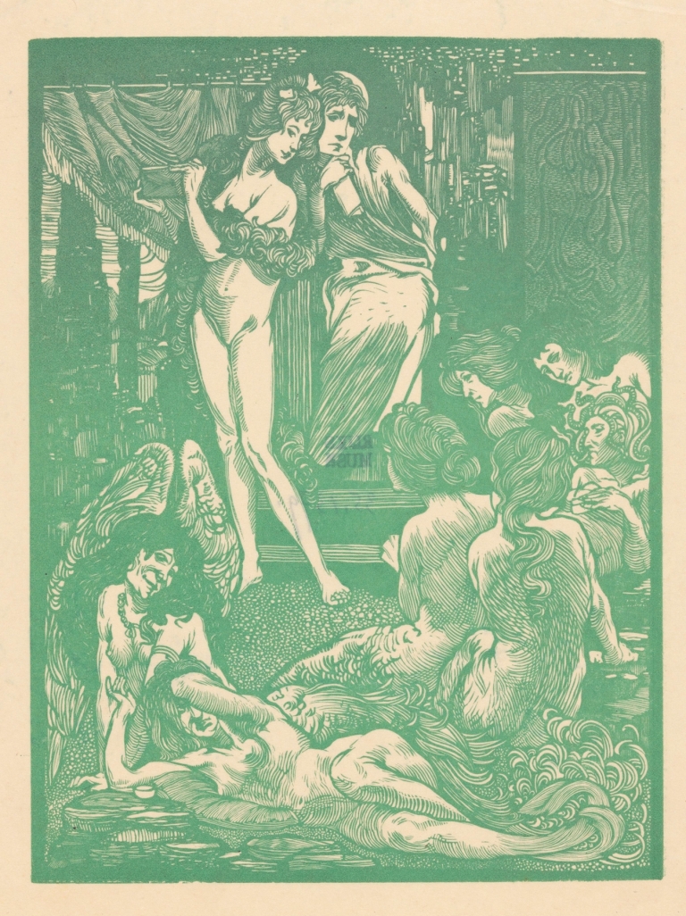 Negen fantastische vrouwenfiguren by Johannes Josephus Aarts