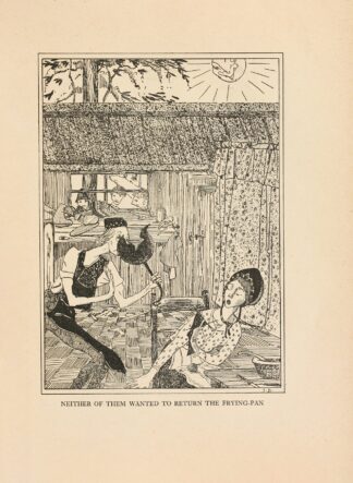 Neither of them wanted to return the Frying-pan by Jean de Bosschère