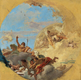 Neptune and The Winds by Giovanni Battista Tiepolo