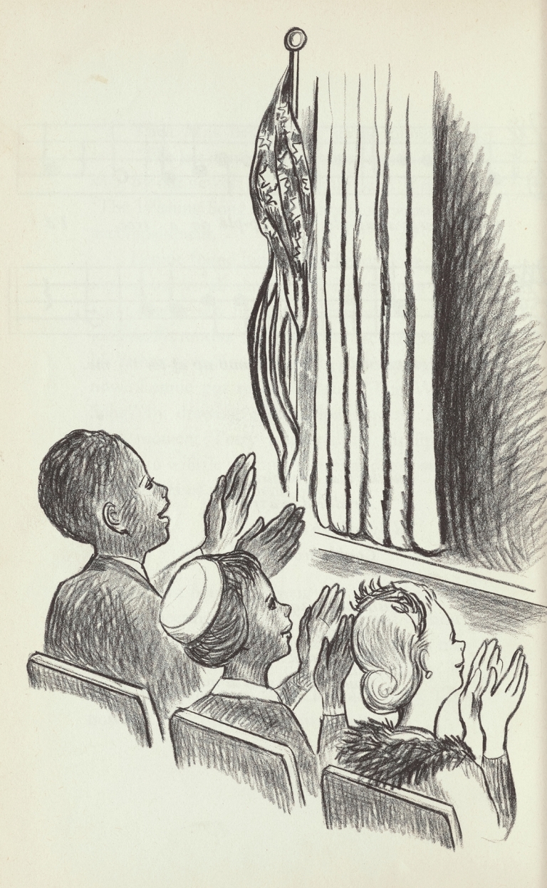 New Boy in School pl16 by Joan Balfour Payne
