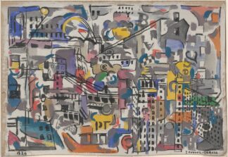 New York City; Bird’s Eye View by Joaquín Torres-García